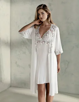 night gown with robe