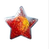 Five-pointed star style flash powder acrylic photo frame