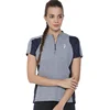 Woman plain stylish fitness smooth t shirt