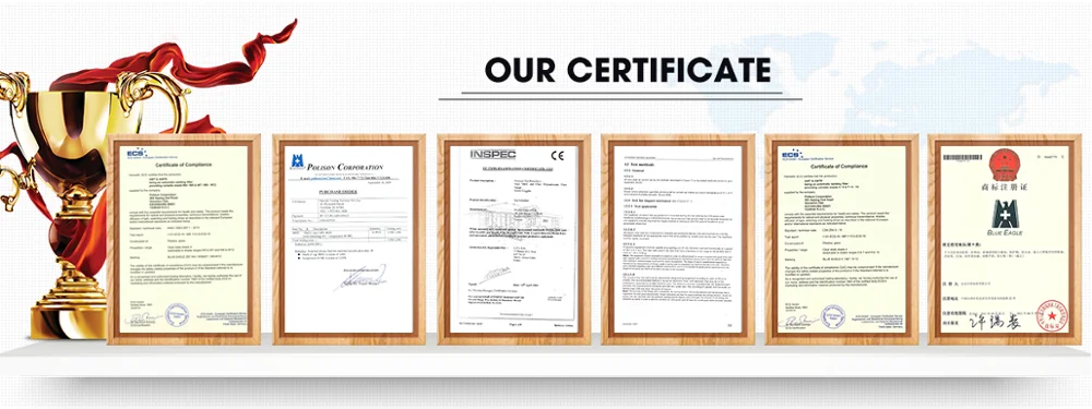 Blue Eagle Products Certifications