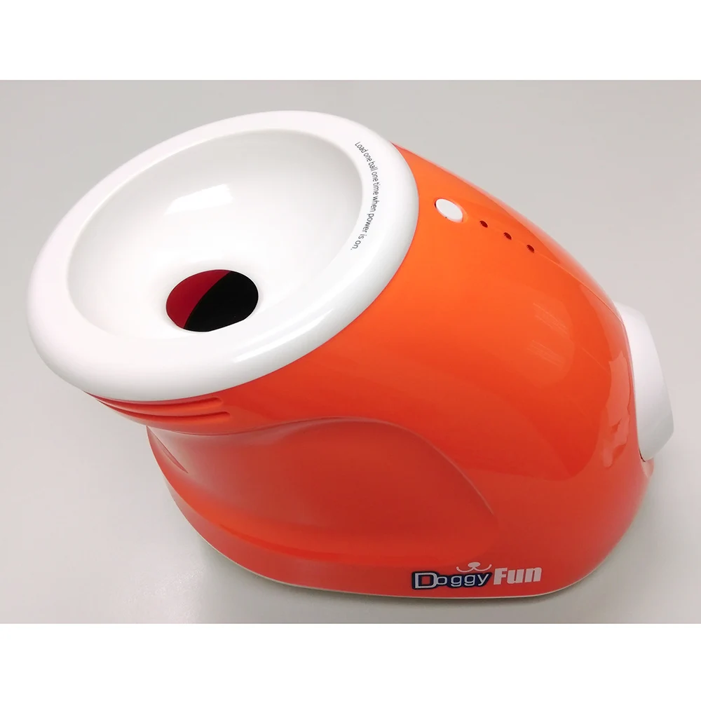 2017 Fashion Automatic Plastic Throws Tennis Dog Ball Thrower Launcher