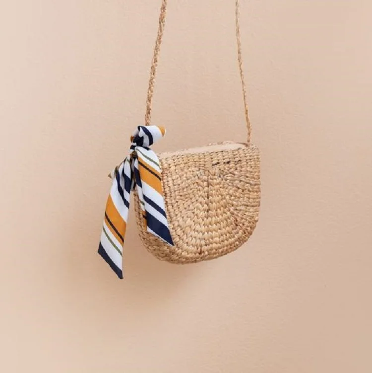 mini straw bag