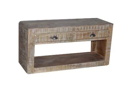 Vintage Natural Wooden Made Low Height Coffee Table With Drawers Tables Wood Vintage Natural Wooden Made Low Height Coffee Table With Drawers Tables Wood