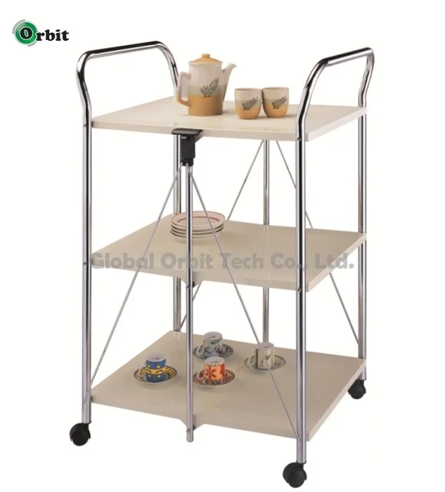 Folding Kitchen Serving Trolley Food Cart Buy Food Cart,Mobile
