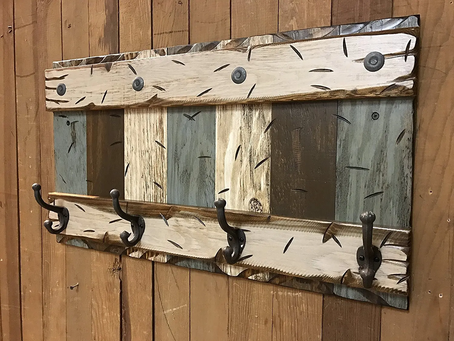 rustic coat hooks