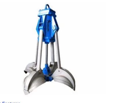 
Grapple for pulping equipment 