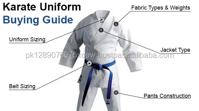 types of karate belts