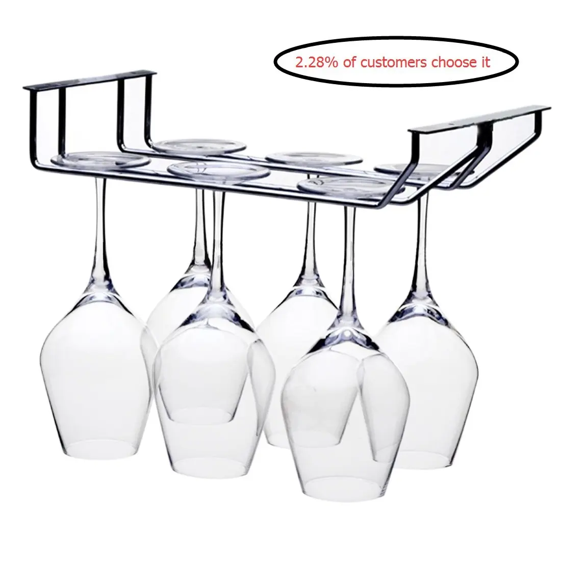 Stainless Steel Wine Glass Rack