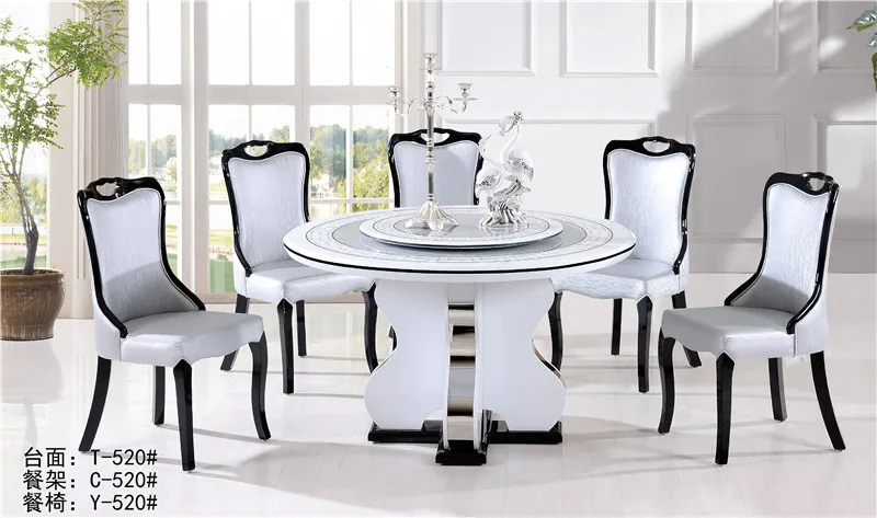 Solid Wood Base Round Dining Table With Rotating Centre Furniture Dining Table Seats 12 Round Marble Dining Table And Chair Set Buy Dining Table And Chair Set Marble Dining Table Furniture Dining Table