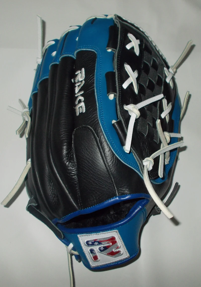 Custom Genuine Leather Baseball Catching Gloves Manufacture/genuine