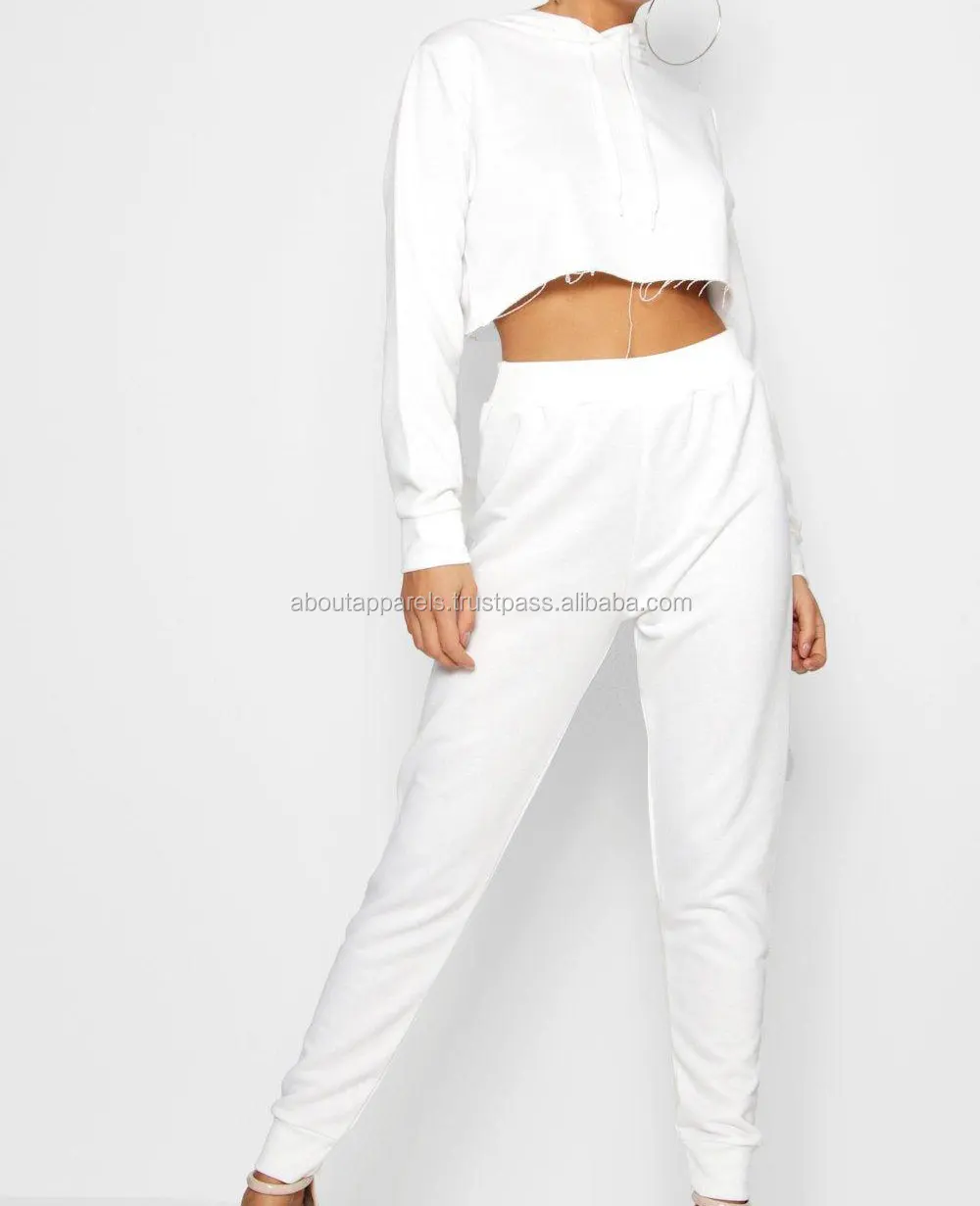 white jogging suit