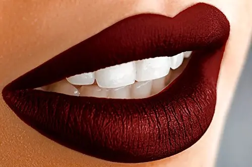 cheap burgundy lipstick