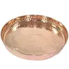Adorable Fully Solid Pure Premium Quality Hammered Copper Plate With Stylish Design