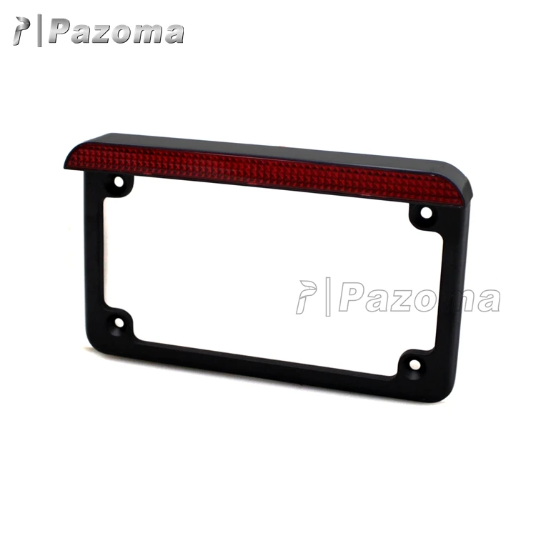 Wholesale Price Usa Style 7" X 4" Billet Black Aluminum License Plate