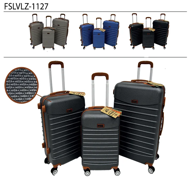 High Quality & Ergonomic Abs Trolley Luggage,Hard Case Wheeled Trolley