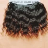 Indian Curly Hair Unprocessed Temple