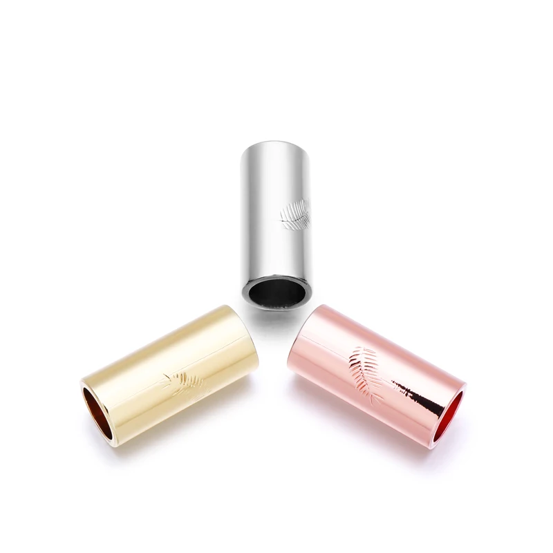 Custom Logo Washable Zinc Alloy Gold Metal Cord Ends Stopper For Clothes