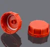 Plastic bottle cap hdpe material bottom seal secure closure for 20-30 liter jerry cans 58 mm