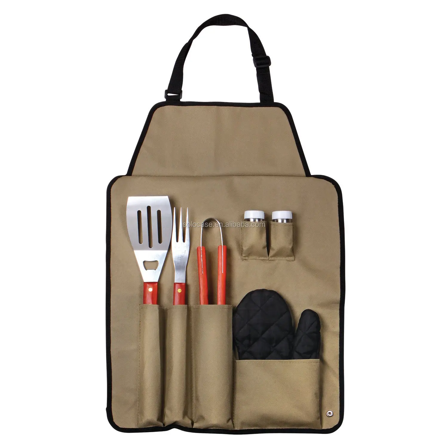 BBQ Apron with Tools Pouch