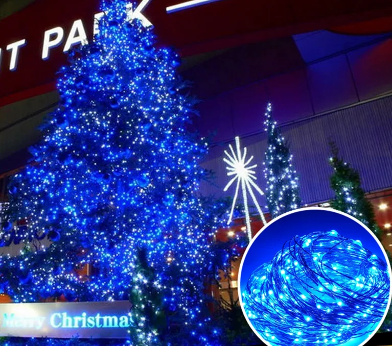 10m 100 led wedding party christmas garden patio lawn waterproof fairy string light outdoor indoor portable flash light string