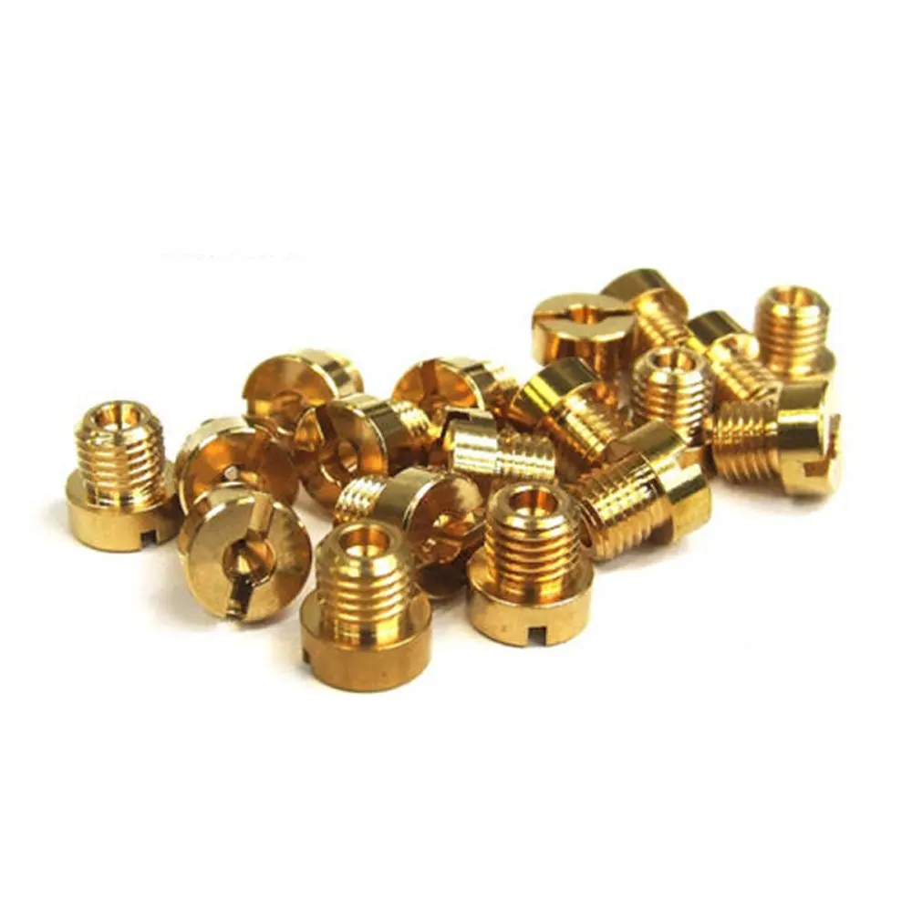 10 pcs Carburetor Main Jet /&10 pcs Slow//Pilot Jet for PWK Keihin OKO CVK,with Carburetor Carbon Dirt Jet Cleaner Tool Kit