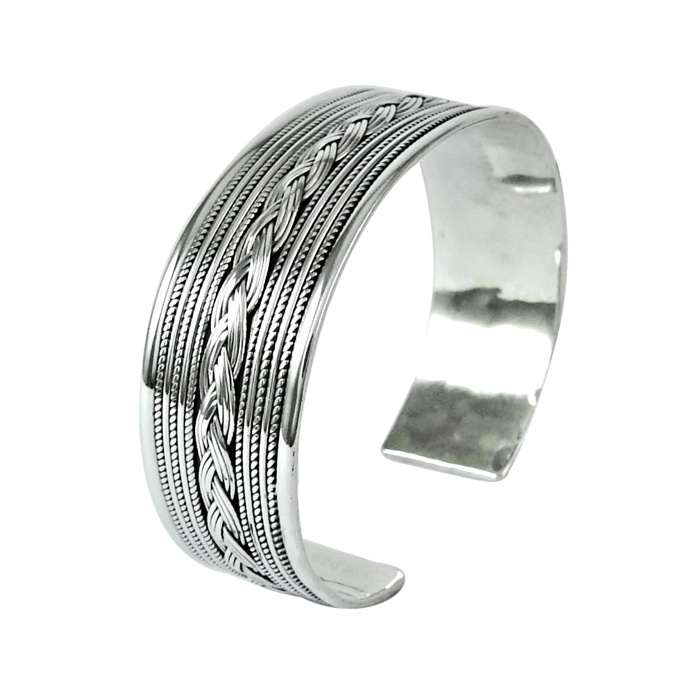 solid silver bangles