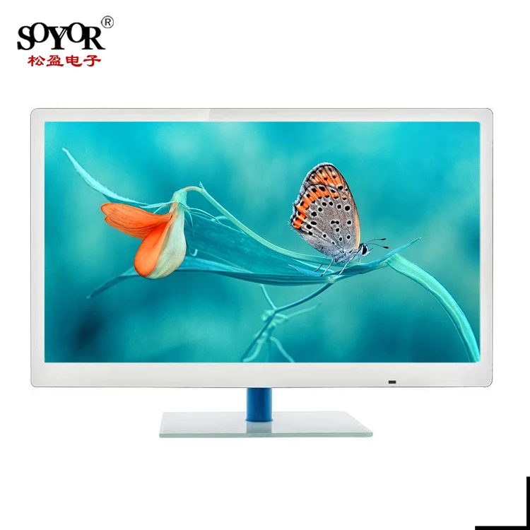 CCTV White 27 inch led monitor,  Wide screen led monitor 
