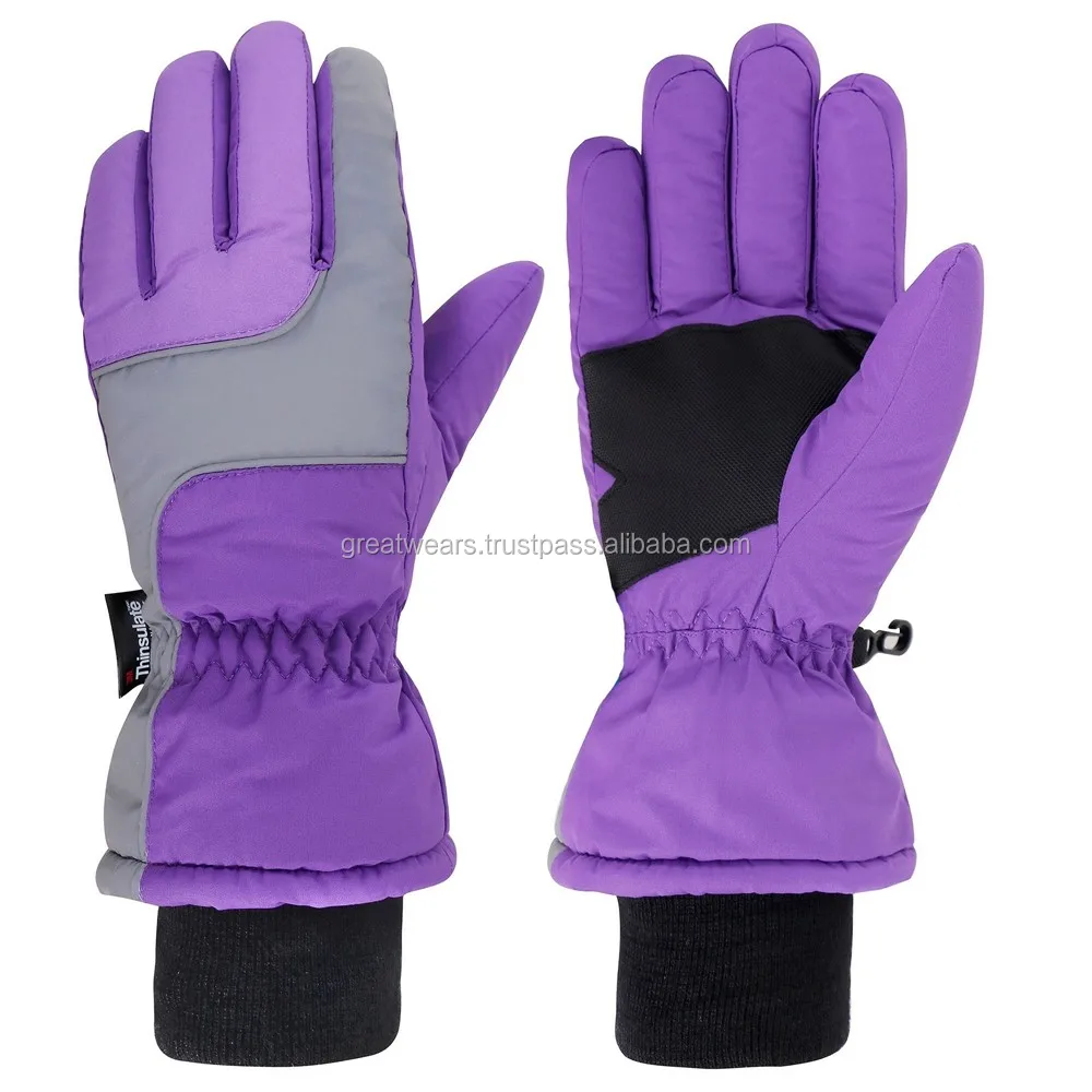 2019 Ski Heated Winter Gloves For Snow Snowboard Snowmobile Hiking Climbing Sports Grey And