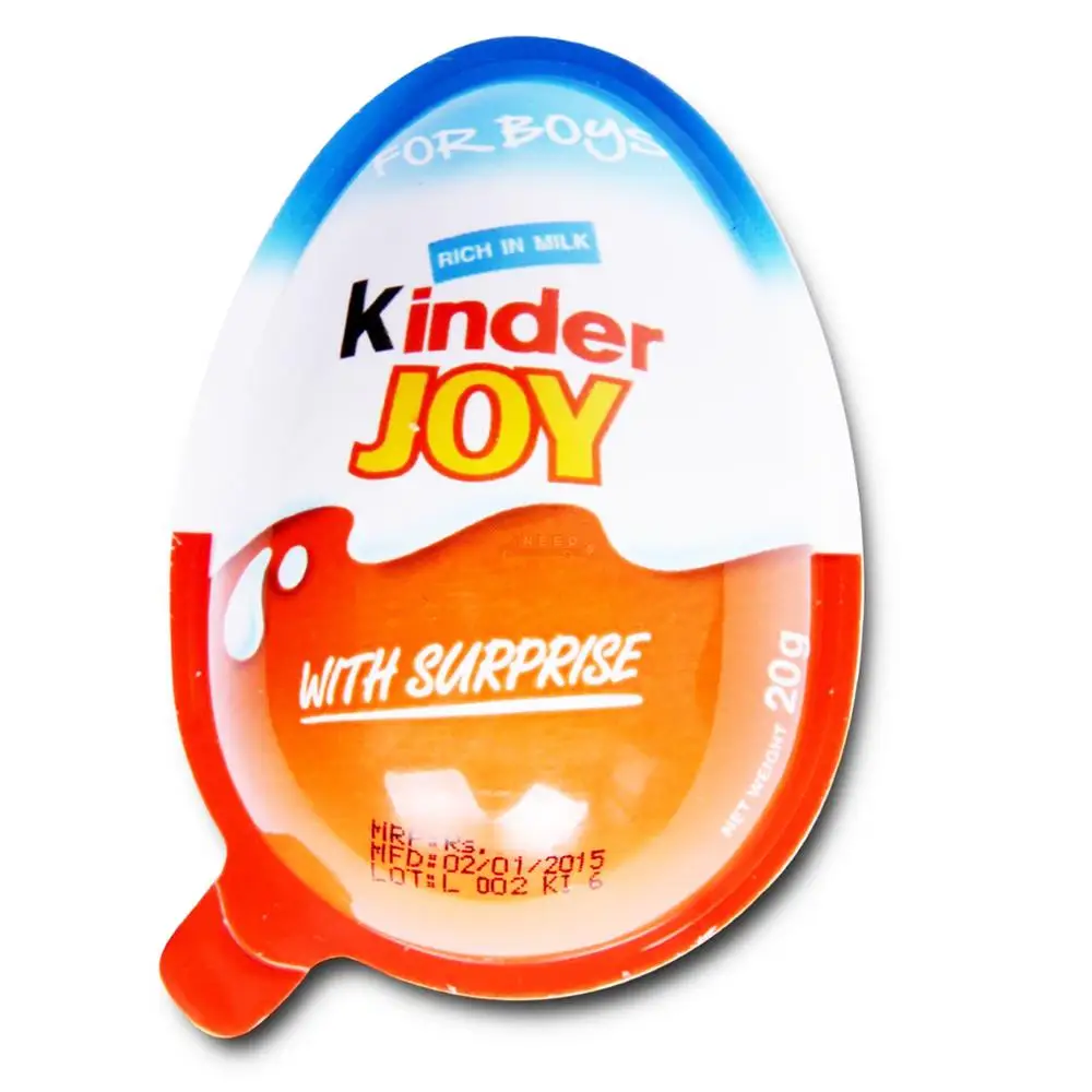 kinder joy chocolate eggs