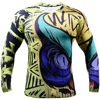 half sleeve bjj rash guard Direct marketing custom sports printing rashguard diving compression rash guard