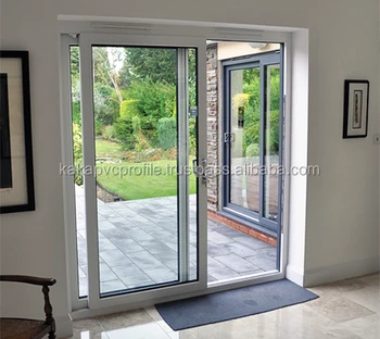 Upvc Doors 2 Tracks 80 Series Sliding Door White Upvc Doors And