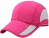 Outdoor sports microfiber soft and light weight running dry fit cap