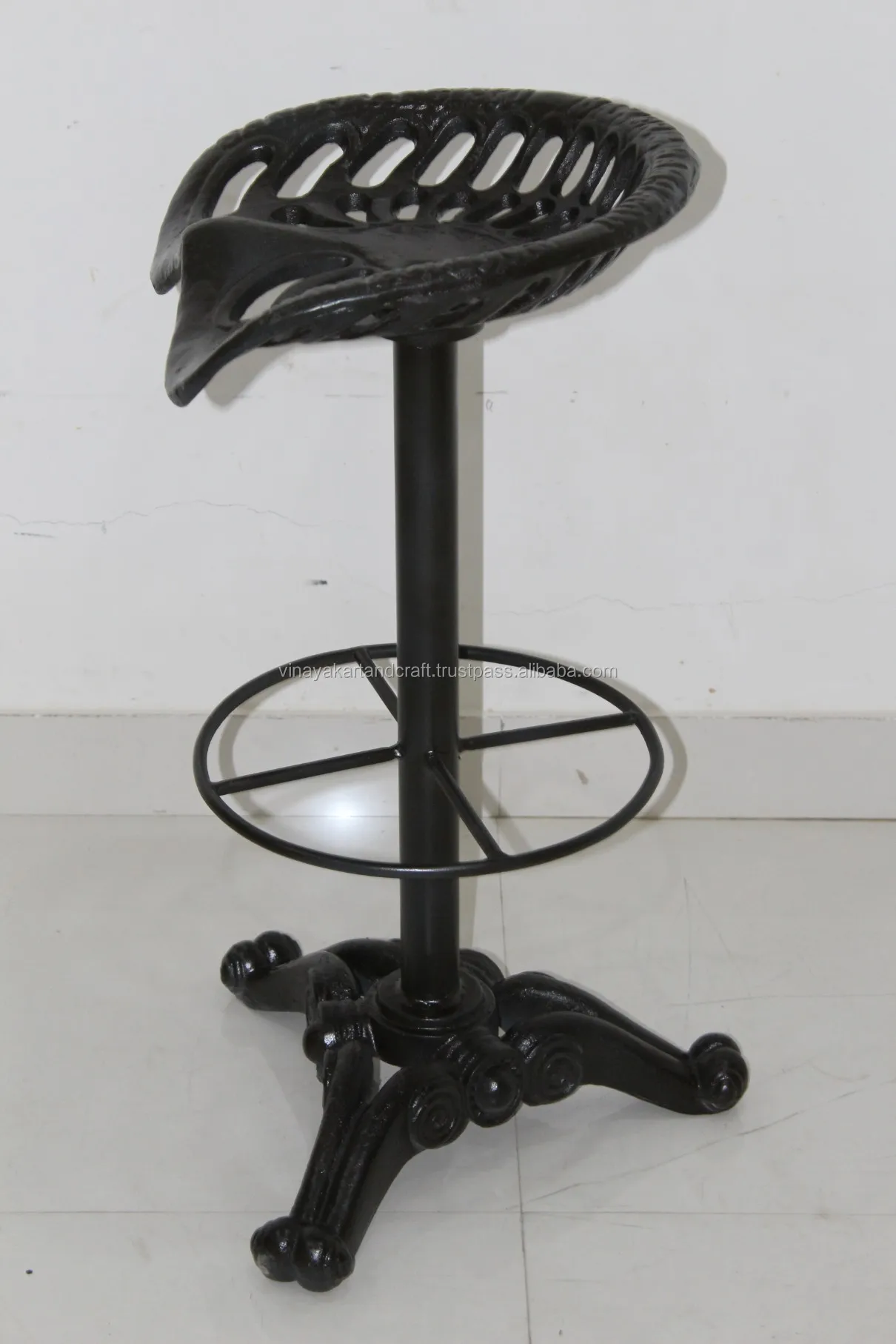 Vintage Industrial Tractor Bar Stool Rustic Style Farm House Tractor