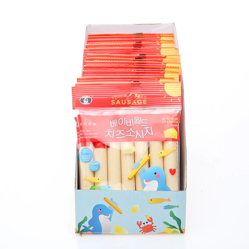 
Eco-friendly vacuum Babyworld codfish 12g premium acuum pack for sausage 