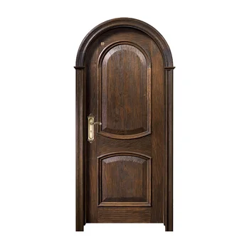Casen Round Top Design Walnut Solid Wood Arch Interior Doors Buy Interior Doors Arch Interior Doors Solid Wood Arch Interior Doors Product On