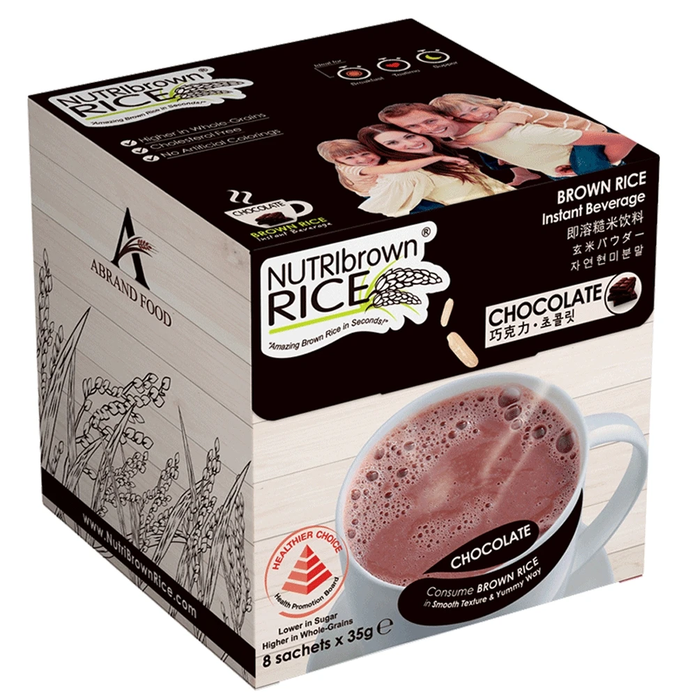 
100% Pure NutriBrownRice Chocolate Flavor Brown Rice Instant Drink 