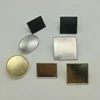 Sublimation Epoxy Round Square Rectangle Oval Different Size Blank Metal Pin Badge