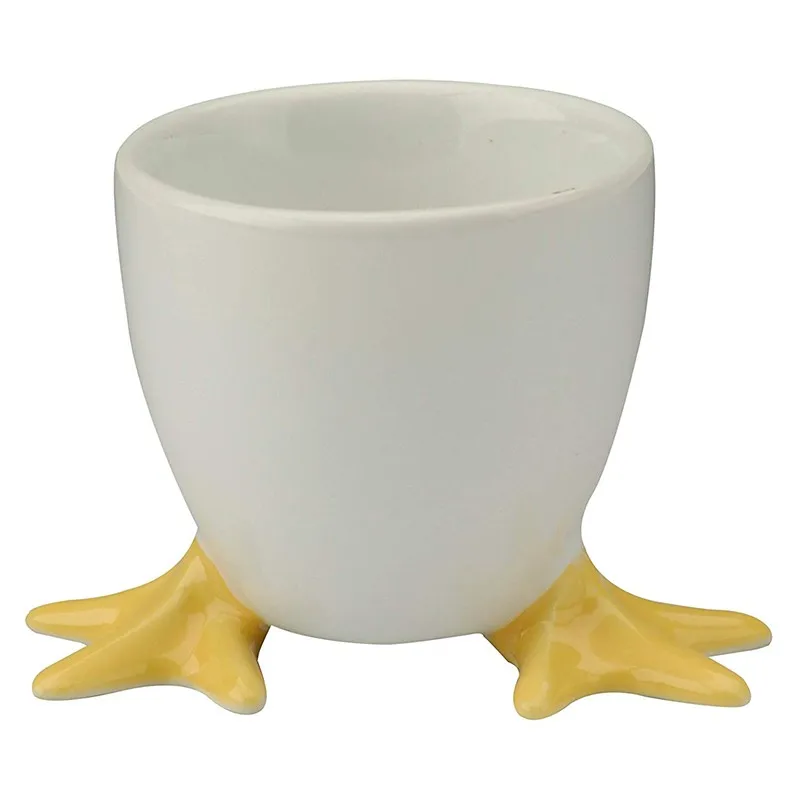 Chicken Claws Ceramic Single Egg Holder Tray Egg Cup Buy Ceramic