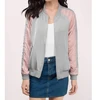 Garment factory ladies fashion women satin silk jacket