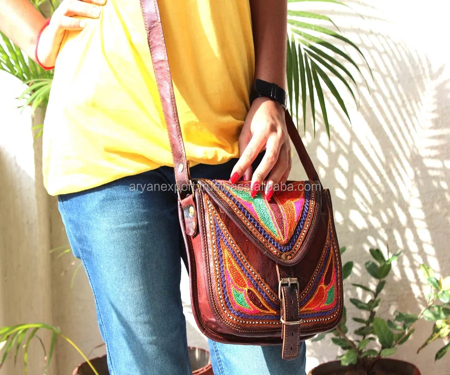 rajasthani leather bags