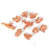 10 Pcs Native copper nuggets uneven freeform metallic elements from keweenaw michigan USA wholesale lot supplier loose gemstone