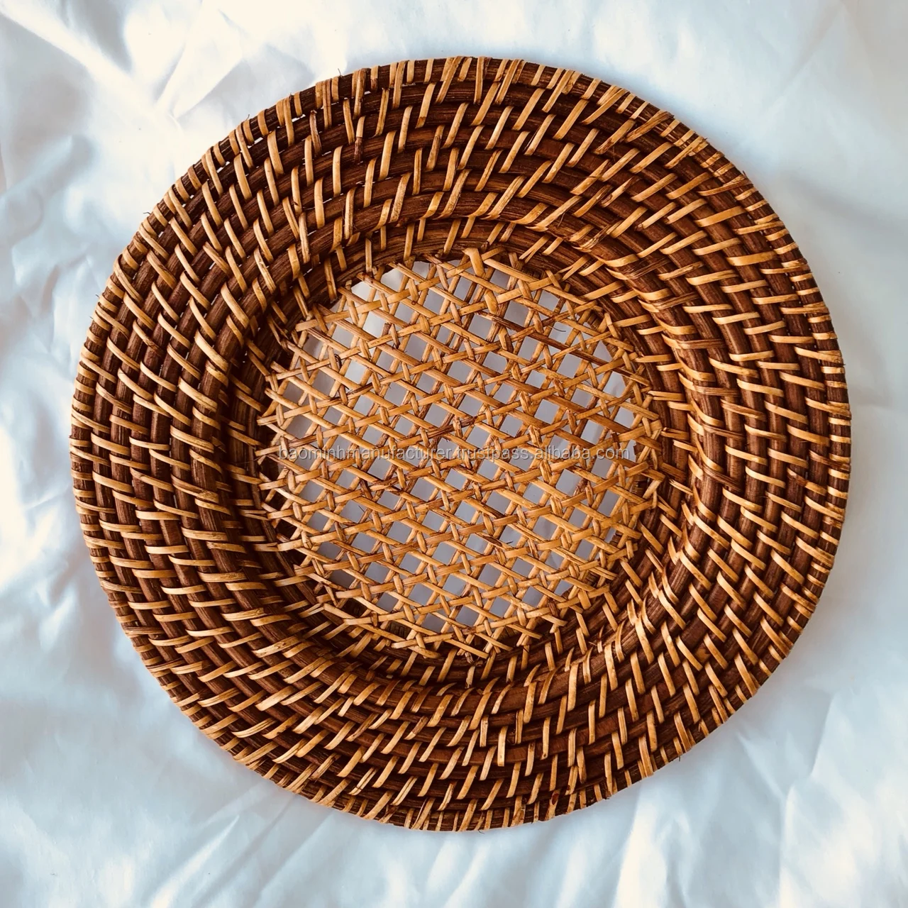 Natural Round Rattan Plate Mat Buy Rattan Wicker Mat,Dinner Plate Mat