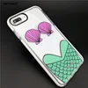mobile phone accessories 2019 TPU+TPE empty plastic mobile packaging for transparent phone case with Customized picture