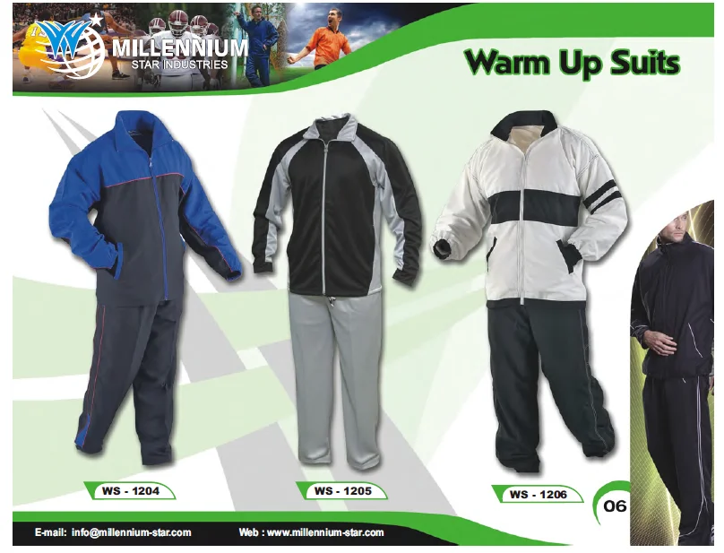 polyester jogging suit