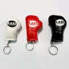 Custom Mini leather boxing glove keychain pu pvc key ring