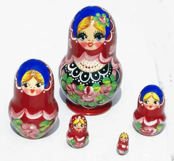 wooden stacking dolls