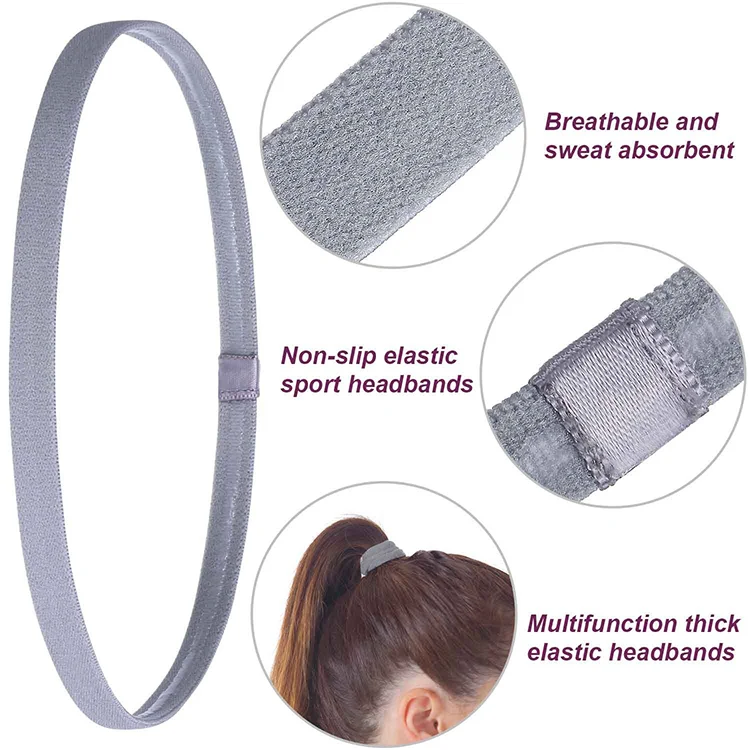 Yoga Sport Athletic Workout Headband For Running Sports Fitness