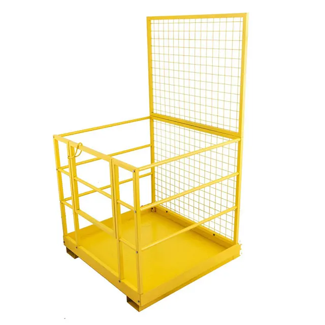 Floding Forklift Mounted Safety Lift Platform Cage/forklift Cage - Buy ...