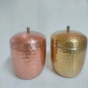 tin candle containers