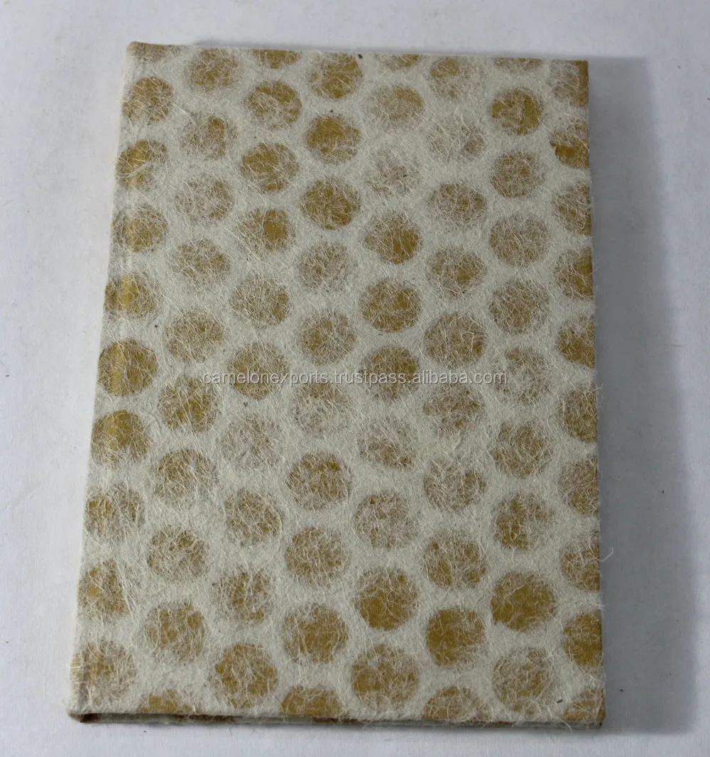 Fancy Handmade Cotton Lace Paper Cardboard Cover Acid Free Notebook